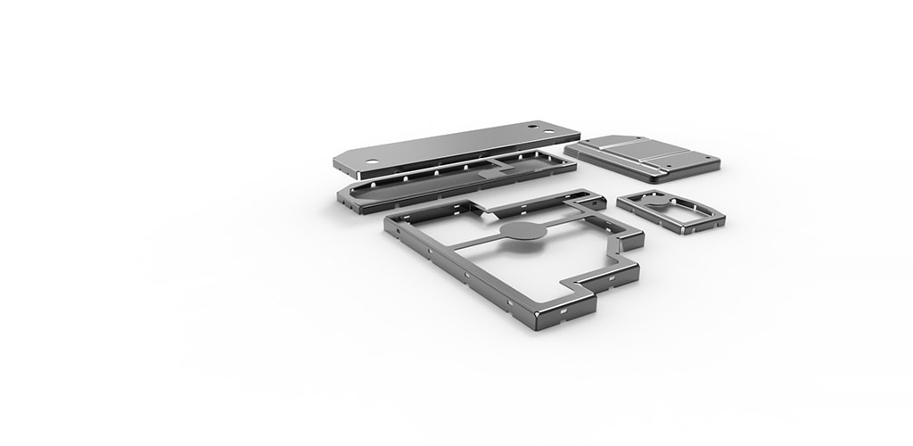 Examples of Stamped Metal Board Level Shielding